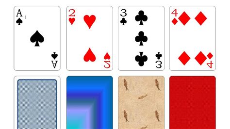 microsoft word playing card template.